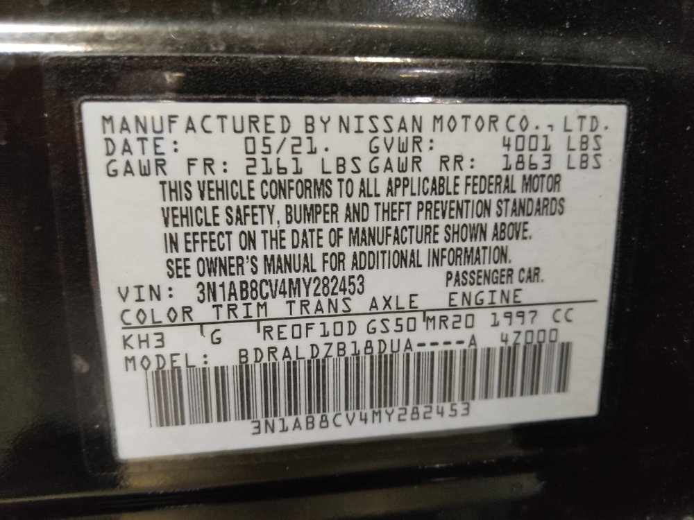Used 2021 Nissan Sentra SV FWD image 33