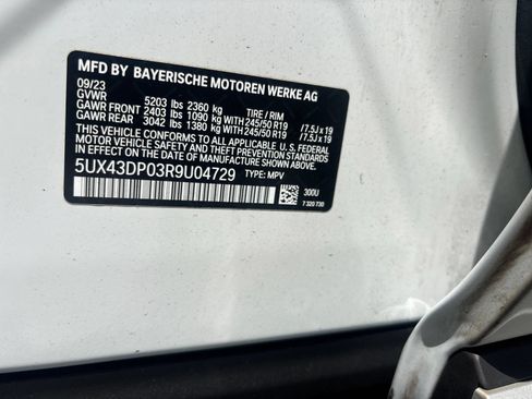 Used 2024 BMW X3 sDrive30i w/ Premium Package RWD image 9