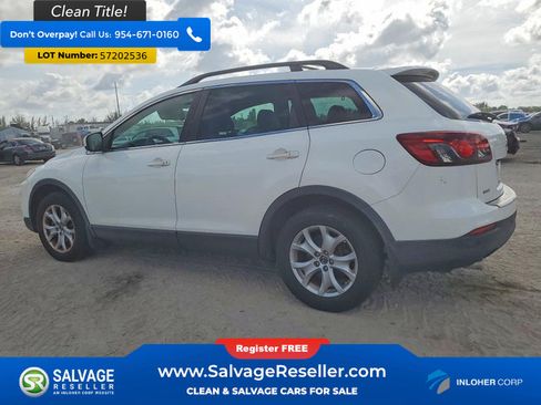Used 2015 MAZDA CX-9 Touring w/ Touring Technology Package FWD image 3