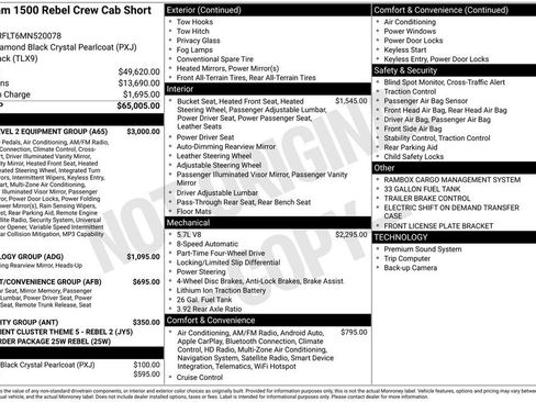 Used 2021 RAM 1500 Rebel w/ Rebel Level 2 Equipment Group image 31