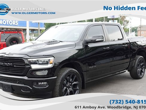 Used 2021 RAM 1500 Sport w/ Leather & Sound Group AWD/4WD image 1