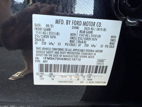 Used 2021 Ford Explorer XLT w/ Equipment Group 202A RWD image 49