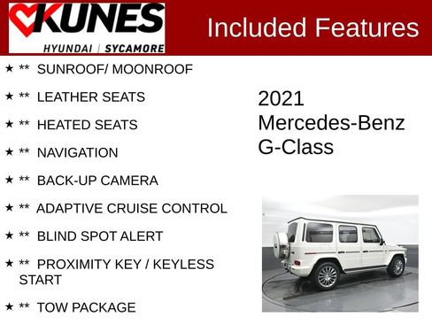 Used 2021 Mercedes-Benz G 550 image 2