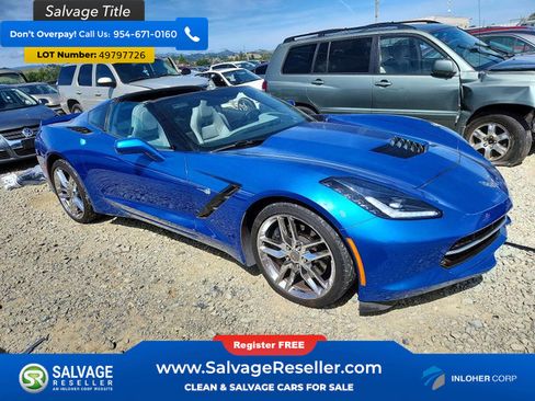 Used 2014 Chevrolet Corvette Stingray Coupe w/ 3LT Preferred Equipment Group RWD image 5