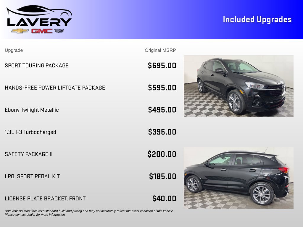 Used 2023 Buick Encore GX Select w/ Sport Touring Package FWD image 7