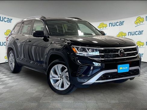Used 2023 Volkswagen Atlas SE w/ Panoramic Sunroof Package AWD/4WD image 1