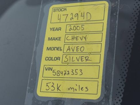 Used 2005 Chevrolet Aveo LS image 13