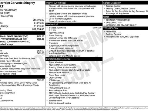 Used 2019 Chevrolet Corvette Stingray Coupe w/ Battery Protection Package image 31