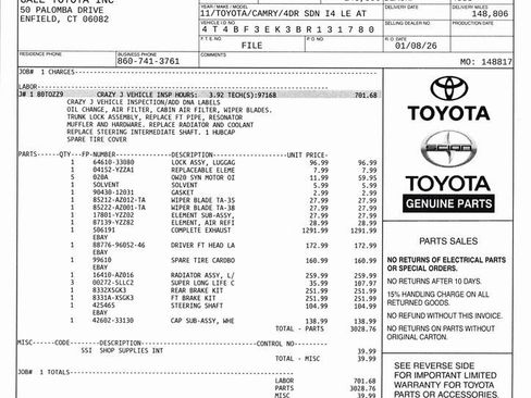 Used 2011 Toyota Camry LE image 11