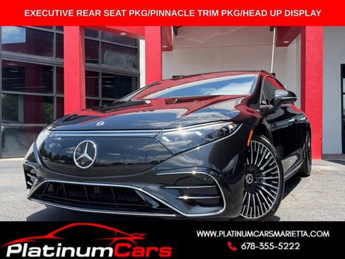 Used 2023 Mercedes-Benz EQS 580 4MATIC Sedan image 1