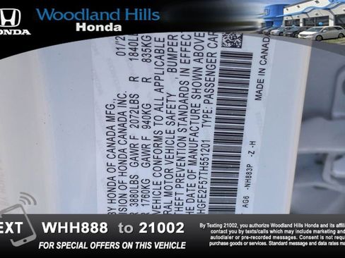 Certified 2026 Honda Civic Sport image 26