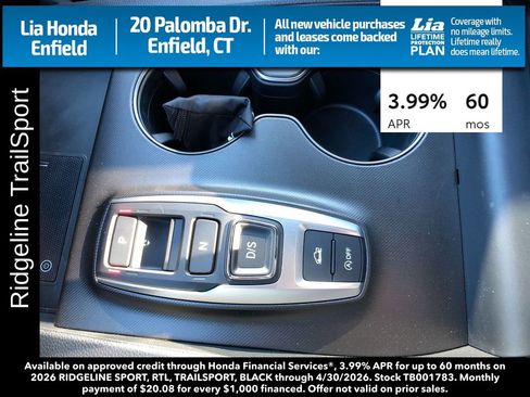 New 2026 Honda Ridgeline TrailSport image 21