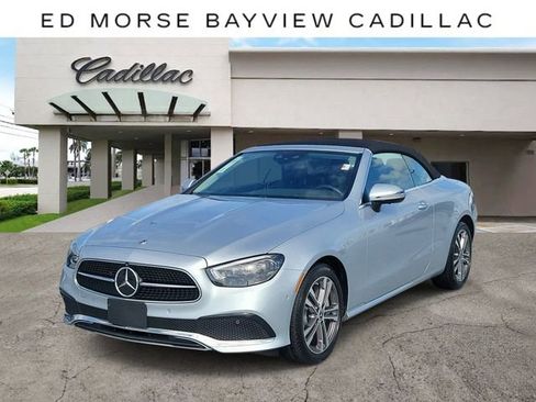 Used 2023 Mercedes-Benz E 450 4MATIC Cabriolet w/ Driver Assistance Package image 1