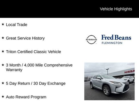 Used 2016 Lexus RX 350 350 w/ Premium Package image 5