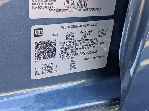 Used 2024 Chevrolet Silverado 1500 Custom w/ Dark Appearance Package RWD image 33