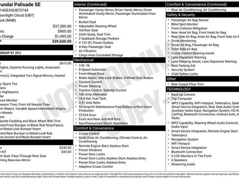 Used 2025 Hyundai Palisade SE FWD image 24