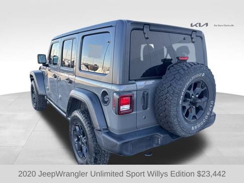 Used 2020 Jeep Wrangler Unlimited Willys image 6