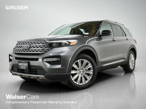 Used 2021 Ford Explorer Limited w/ Equipment Group 301A AWD/4WD image 1
