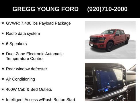 New 2025 Ford F150 XLT w/ Equipment Group 302A MID image 31