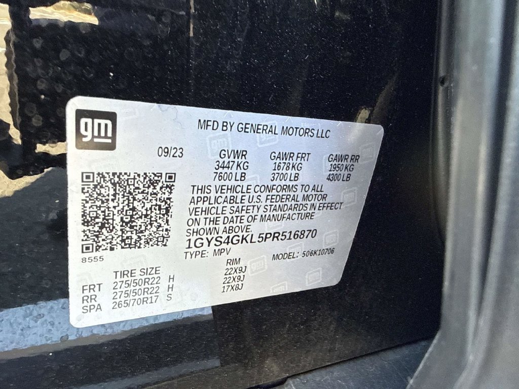 Used 2023 Cadillac Escalade Sport Platinum w/ LPO, ONYX Package AWD/4WD image 19