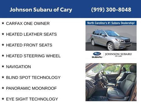 Used 2018 Subaru Forester 2.5i Touring AWD/4WD image 6