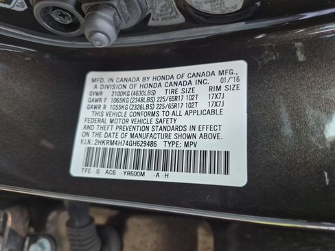 Used 2016 Honda CR-V EX-L image 34