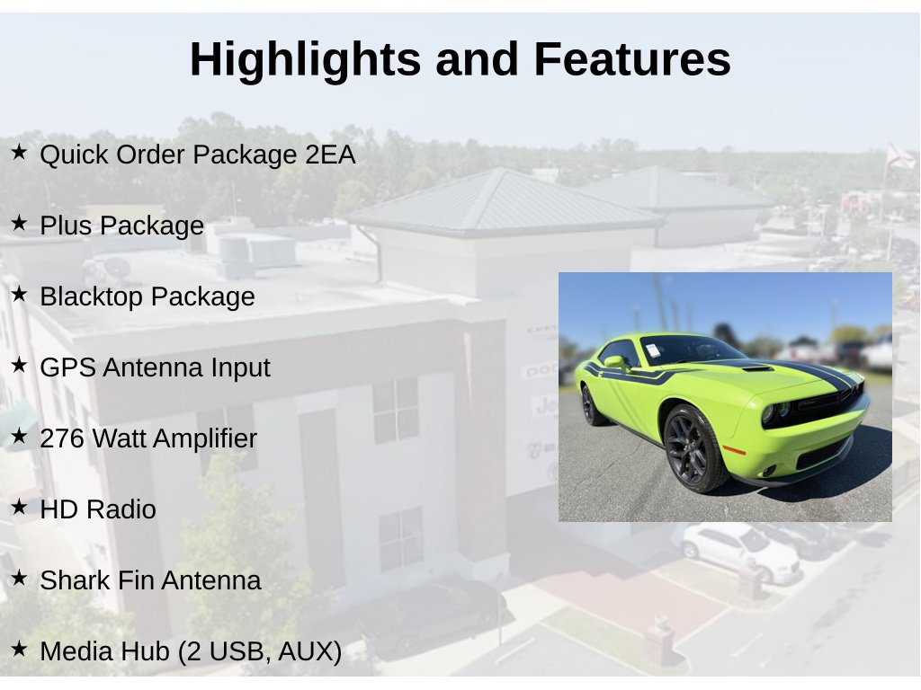 Used 2023 Dodge Challenger SXT w/ Plus Package RWD image 5
