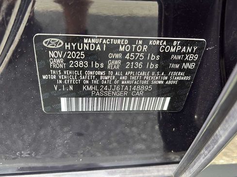 Used 2026 Hyundai Sonata Blue FWD image 15
