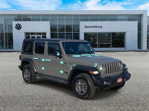 Used 2021 Jeep Wrangler Unlimited Sport image 1