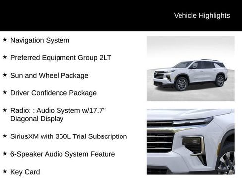 New 2026 Chevrolet Traverse LT w/ Sun and Wheel Package AWD/4WD image 27