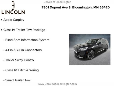 Certified 2023 Lincoln Aviator Black Label w/ Dynamic Handling Package AWD/4WD image 6
