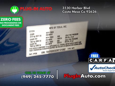 Used 2024 Tesla Model Y Long Range RWD image 9