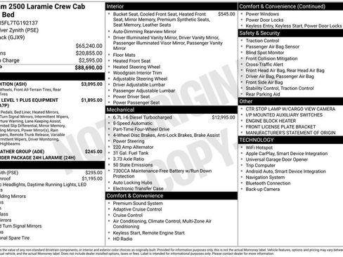 New 2026 RAM 2500 Laramie w/ Night Edition AWD/4WD image 46