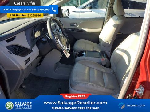 Used 2015 Toyota Sienna XLE w/ XLE Navigation Package AWD/4WD image 9