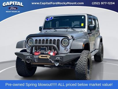 Used 2017 Jeep Wrangler Unlimited Sport