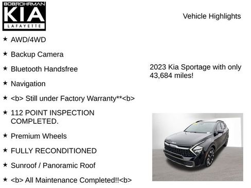 Used 2023 Kia Sportage X-Line w/ X-Line Premium Package image 7