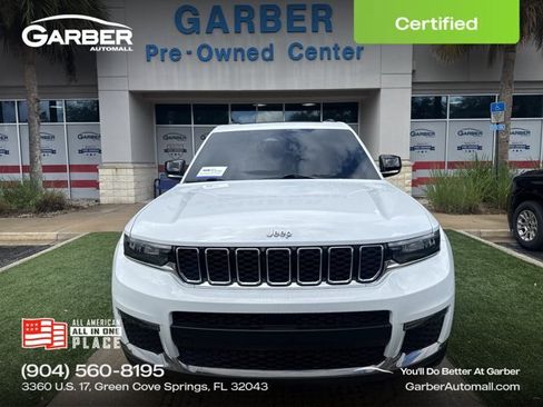 Used 2021 Jeep Grand Cherokee L Limited w/ Trailer Tow Group (B) AWD/4WD image 1