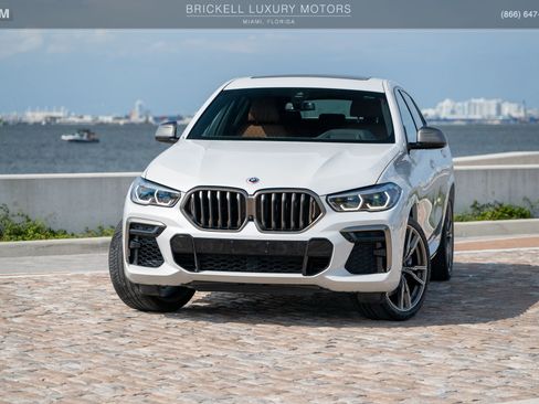 Used 2022 BMW X6 M50i w/ Executive Package AWD/4WD image 2