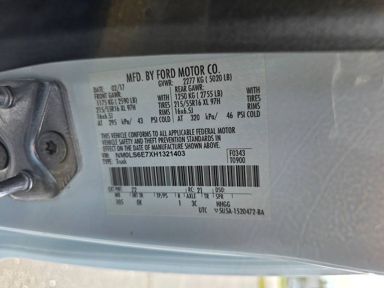 Used 2017 Ford Transit Connect XL FWD image 23