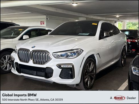 Used 2020 BMW X6 M50i w/ Executive Package AWD/4WD image 1