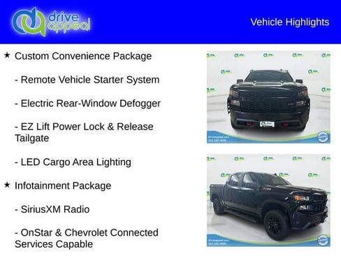 Used 2020 Chevrolet Silverado 1500 Custom Trail Boss w/ Custom Convenience Package image 6