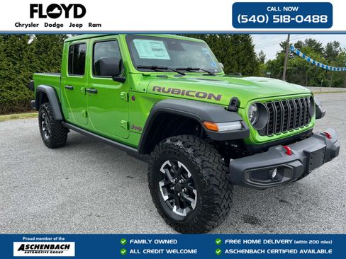 New 2026 Jeep Gladiator Rubicon w/ Steel Power Dome Hood Package AWD/4WD image 1