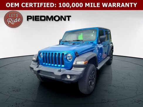 Used 2021 Jeep Wrangler Unlimited Sport image 1