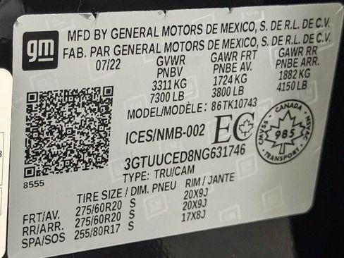 Used 2022 GMC Sierra 1500 Elevation w/ Max Trailering Package image 45