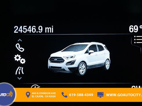 Used 2021 Ford EcoSport SE w/ SE Convenience Package image 3