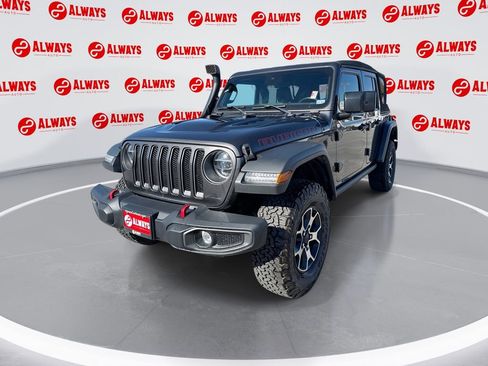 Used 2022 Jeep Wrangler Unlimited Rubicon w/ LED Lighting Group image 1