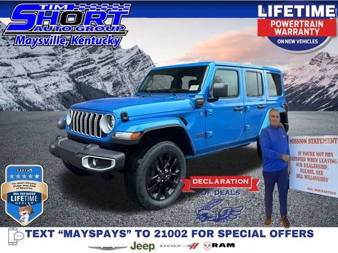 New 2025 Jeep Wrangler Unlimited Sahara w/ Safety Group AWD/4WD image 1
