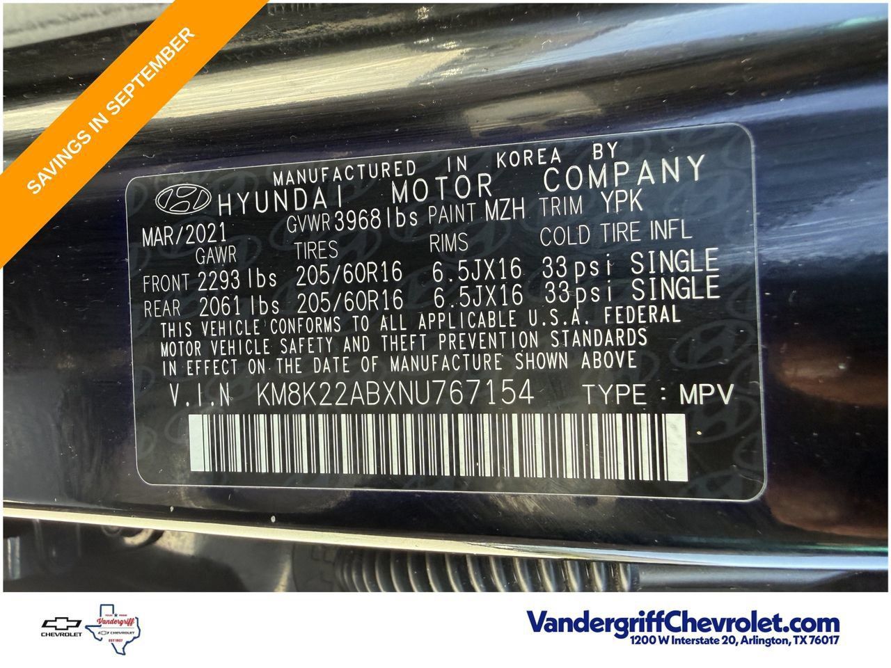Used 2022 Hyundai Kona SE FWD image 12