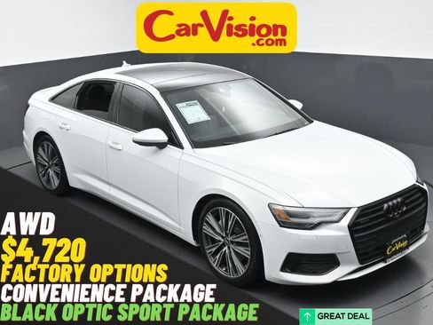 Used 2021 Audi A6 2.0T Premium w/ Black Optic Sport Package AWD/4WD image 1