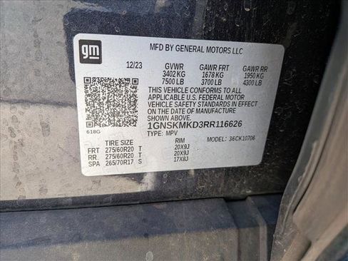 Certified 2024 Chevrolet Tahoe LS w/ Driver Alert Package image 16